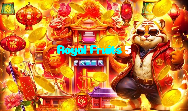 Royal Fruits 5 casino presented on mobile device in Pakistan with slots and live games